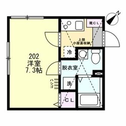 ベイルーム川崎大師橋の物件間取画像